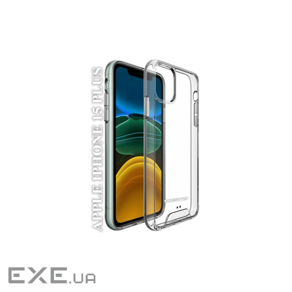 Чохол до мобільного телефона BeCover Space Case Apple iPhone 15 Plus Transparancy (709937)