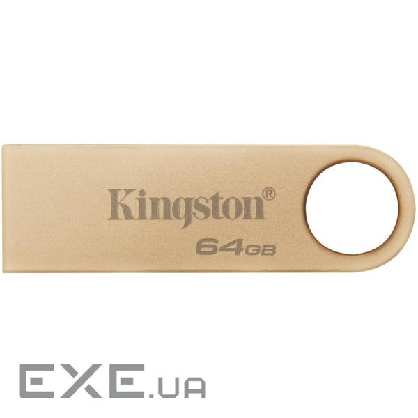 Флешка KINGSTON DataTraveler SE9 G3 64GB Gold (DTSE9G3/64GB)