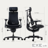 Офісне крісло LiberNovo Omni Midnight Black 48 см (CP-GW-0000015-00-01)