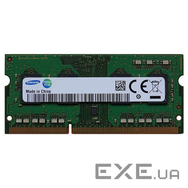 Модуль пам'яті SAMSUNG SO-DIMM DDR3L 1600MHz 4GB (M471B5273CH0-YK0)
