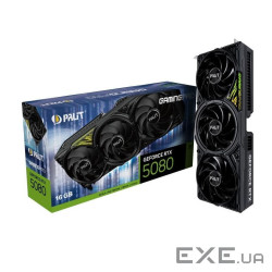 Відеокарта PALIT GeForce RTX 5080 GamingPro V1 (NE75080019T2-GB2031Y)