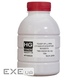 Тонер HP CLJ CP1025/1215/1525 100г MAGENTA HG (TSM-HGC011M-100)