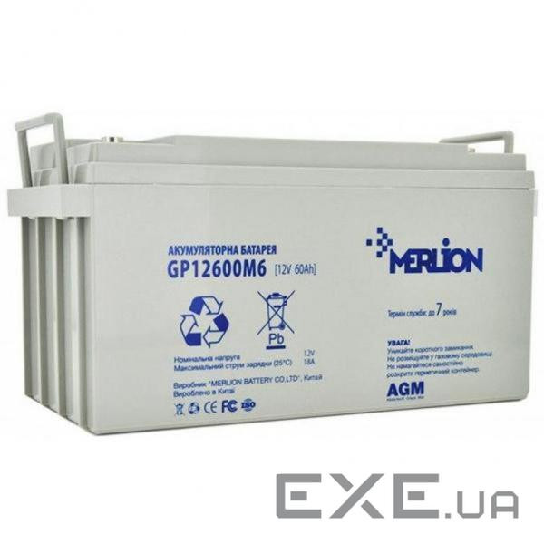 Акумуляторна батарея MERLION FT-1260 (12В 60Аг )