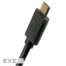 Кабель мультимедійний HDMI M to HDMI micro M 0.5m Extradigital (KBD1678)