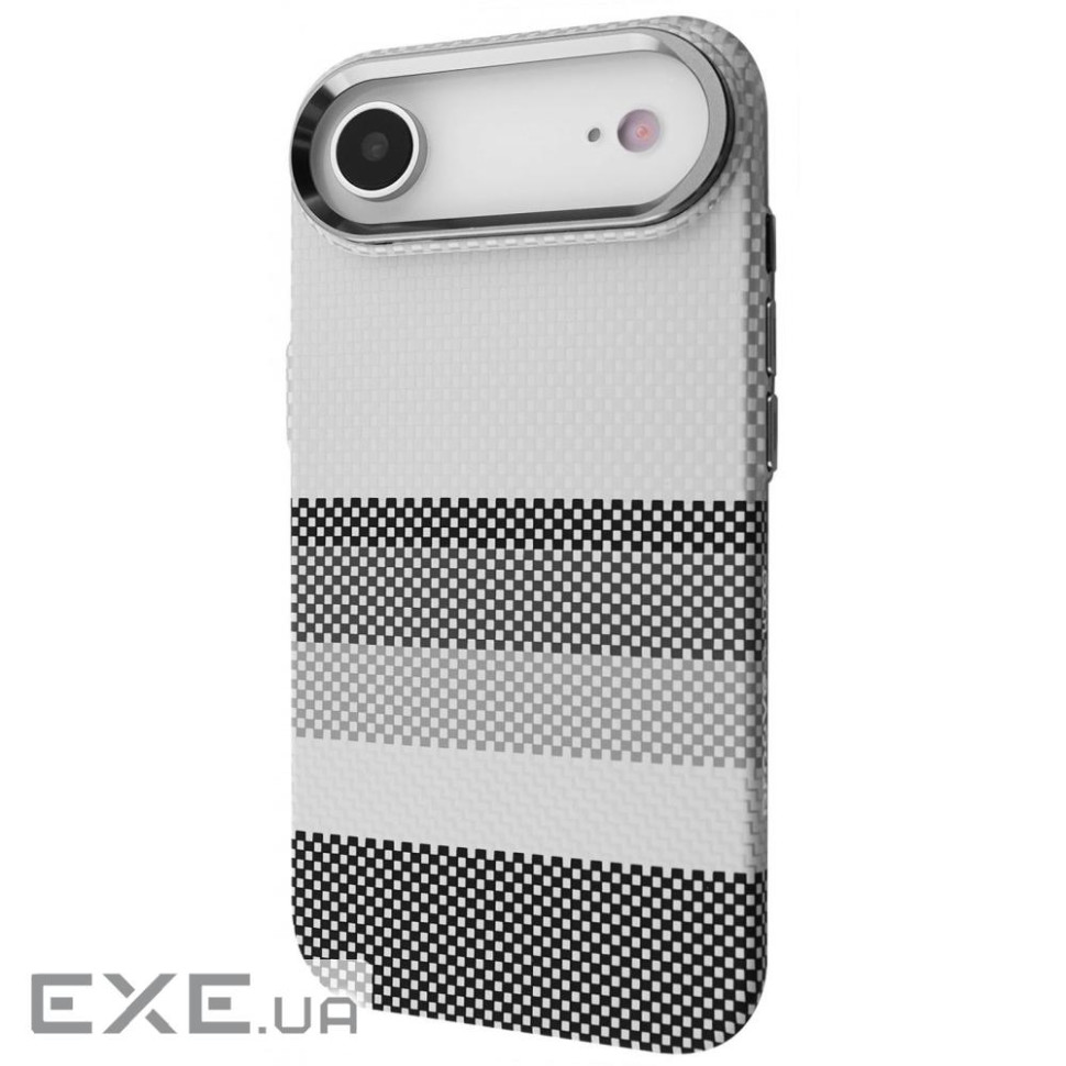 Чехол Gleam Case with Magnetic Ring iPhone 17 Air white borders (65181 white borders)