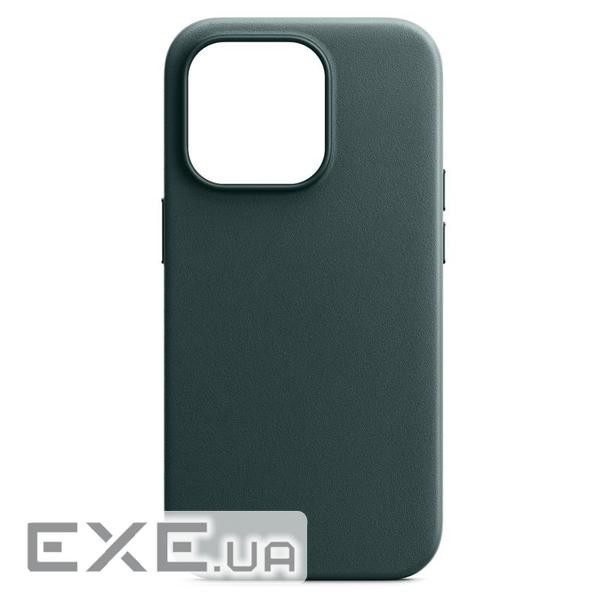 Чохол-накладка Armorstandart Fake Leather для Apple iPhone 14 Pro Shirt Green (ARM64399)