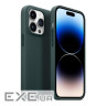Чохол-накладка Armorstandart Fake Leather для Apple iPhone 14 Pro Shirt Green (ARM64399)