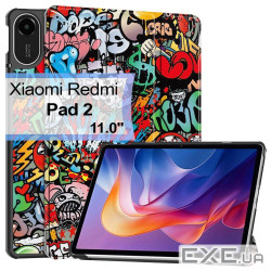 Чохол до планшета BeCover Smart Xiaomi Redmi Pad 2 11.0" Graffiti (713648)