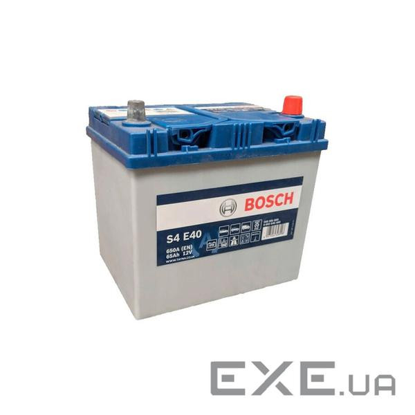 Акумулятор автомобільний Bosch 65А (0 092 S4E 400)