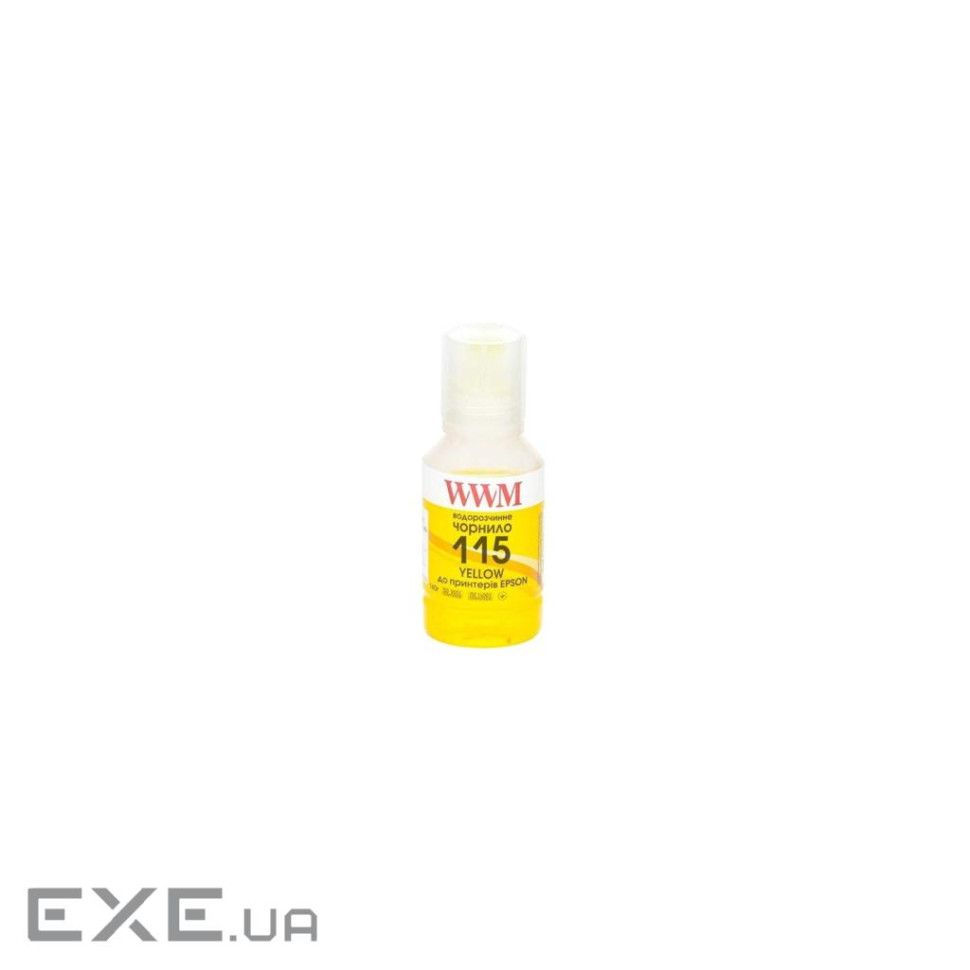 Чорнило WWM Epson L8160/L8180 140г Yellow (E115Y) KeyLock (E115Y-WWM)