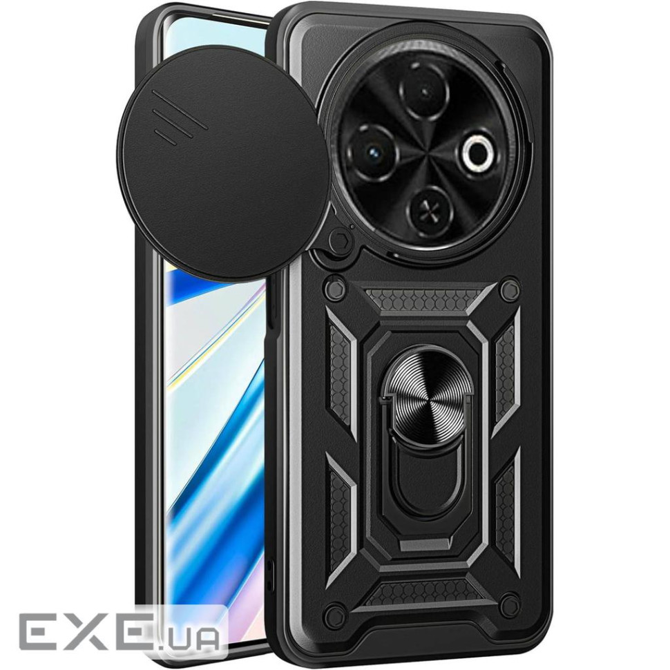 Чeхол-накладка BeCover Military для Tecno Spark 30C 4G Black (713074)