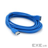 Дата кабель USB 3.0 AM/AF 3.0m blue Voltronic (YT-3.0AM\AF-3.0BL) (YT-3.0AM\AF-3 (YT-3.0AM\AF-3.0BL)