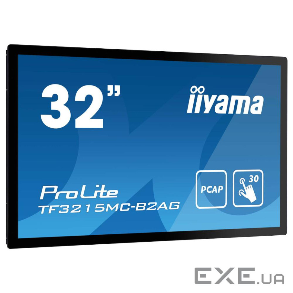 31.5" 16:9 сенсорний VA РК дісплей, 1920х1080, Ope nFrame, 425 кд/м2, (TF3215MC-B2AG)