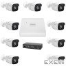 Комплект відеоспостереження на 9 камер GV-IP-K-W78/09 5MP
