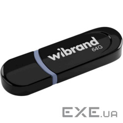 Флешка WIBRAND Panther 64GB USB2.0 Black (WI2.0/PA64P2B)
