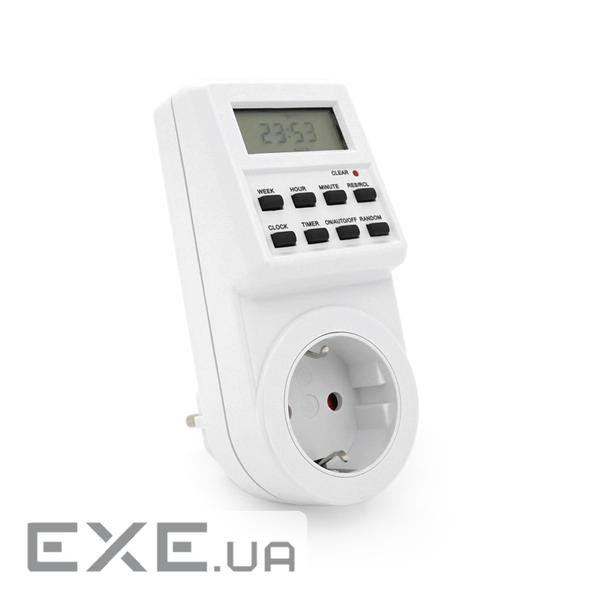 Розетка з цифровим таймером Programme Timer Digital (YT16374)