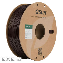 Пластик для 3D-принтера eSUN EABS-CF 1,75mm 1kg DARK RED (EABS-CF-P175AR1)