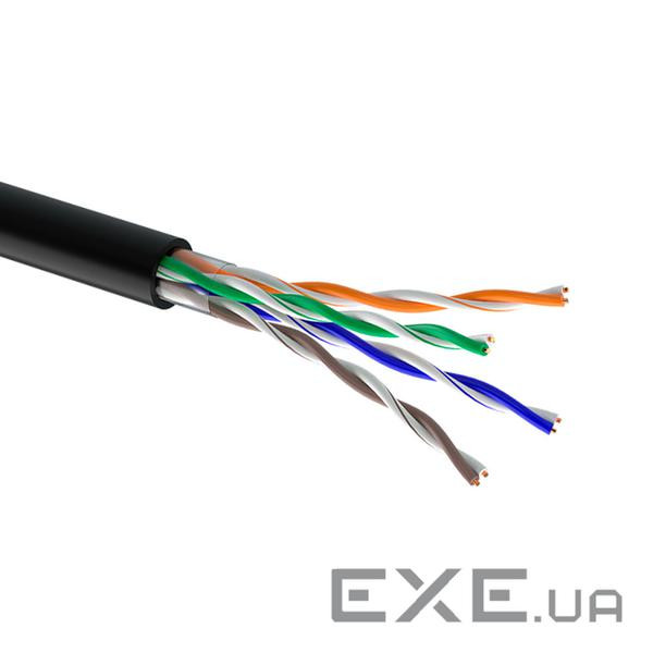 Кабель Одескабель КПП-ВП (100) 4 * 2 * 0,51 (UTP-cat.5E), OK-net, СU, ізоляція ПЕ (49219 305м )