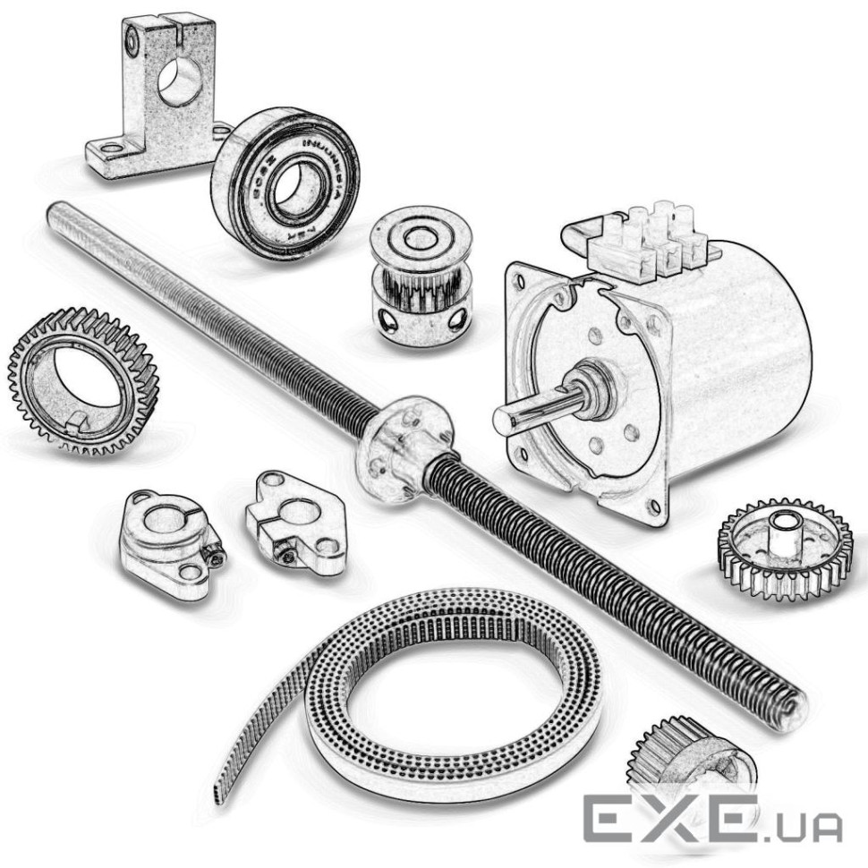 Шестерня Pantum термовузла P2500/M6500 (301022073001)