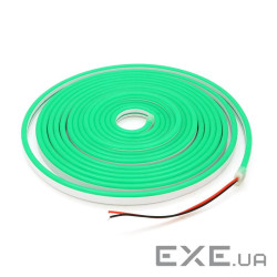 Стрічка світлодіодна в силіконі 3528, 12V, 5 метрів, IP67, Green (YT-HXNHD-10-Green) , IP67, Green (YT-HXNHD-10-Green)