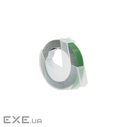 Стрічка для принтера етикеток UKRMARK D-520103-GR, 9 мм х 3 м, зелена, аналог DYMO 520103 / (900860)
