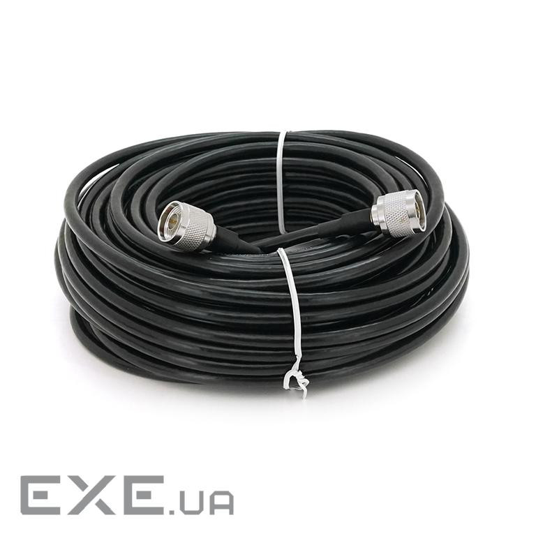 Високочастотний патчкорд кабель для підсилювача GSM - GSM антени N+F-N+F -20метрів (YT30086) (YT30086)