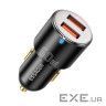 Зарядний пристрій Essager 2xUSB-C 66W + 1xUSB black (ECC2C1A-FF01)