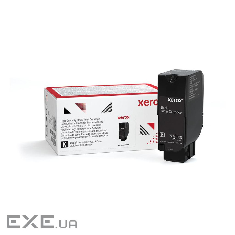 Тонер картридж Xerox VL C625 Black (25 000 стор) (006R04644)