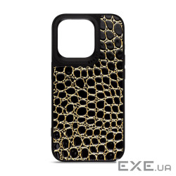 Чохол до мобільного телефона Harder Crocosaur Apple iPhone 15 Pro Black (ARM76701)