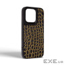 Чохол до мобільного телефона Harder Crocosaur Apple iPhone 15 Pro Black (ARM76701)