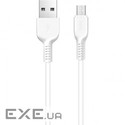 Кабель HOCO X13 Easy charged USB-A to Micro-USB 1м White (6957531061175)