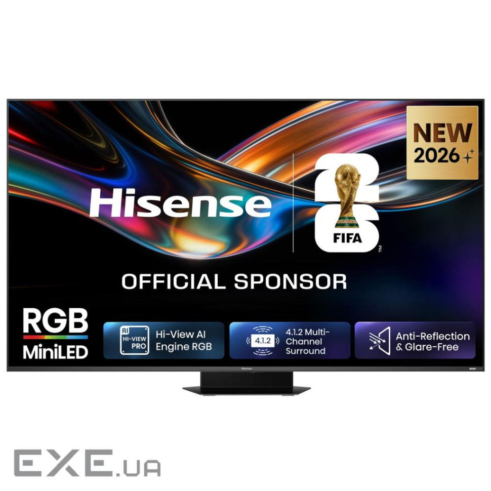 Телевізор HISENSE 85UR9S рідкокристалічний (20017747)