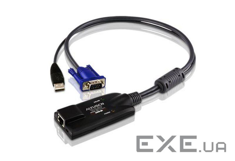 KVM кабель-адаптер, USB, Cat 5e до 40 м. (KA7570-AX)