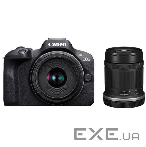 Цифровий фотоапарат Canon EOS R100 + 18-45 IS STM + 55-210 f/5.0-7.1 IS STM (6052C036)
