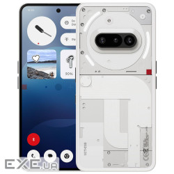 Смартфон Nothing Phone (3a) 6.77 8/128ГБ, 2SIM, 5000мА год, білий (920020W)