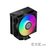 Кулер процесорний PCCOOLER RT400 Digital ARGB BK, чорний