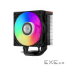 Кулер процесорний PCCOOLER RT400 Digital ARGB BK, чорний