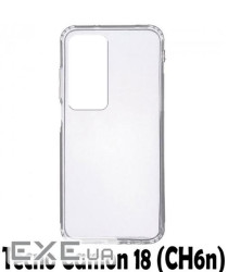 Чохол-накладка BeCover для Tecno Camon 18 (CH6n) Transparancy (707629)