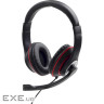 Навушники Gembird MHS-03-BKRD Black/Red