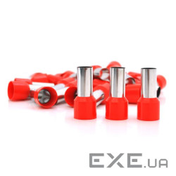 Кабельний наконечник VE16-18, 16,0мм перетин затискається кабелю, довжина мідної трубки 18мм, ізоляц