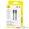 Кабель Baseus Silky Series Fast Charging Type-C to Lightning 20W (1m) white (P10377700213-00)