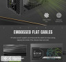 Блок живлення 600W, 80+ Bronze, fan 120mm PCIe 5. 1 & ATX3.1, Native 12V-2x6 OPP/OVP/UV (VP 600S BK)