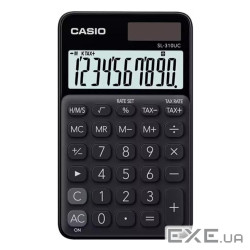 Калькулятор Casio SL-310UC-BK-W-EC, чорний (CALC-CAS-SL-310UC-BK)