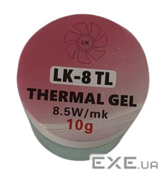 Термопрокладка рідка LK LK-8, 8.5 Вт/мК, 10 г зі шпателем (LK-8-TL-10)