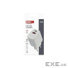 Зарядний пристрій EMOS V02G20 1xUSB-A + 1xUSB-C PD20W GaN
