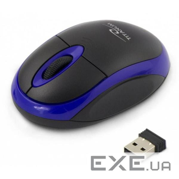 Миша безпровідна Titanum Mouse TM116B Black-blu