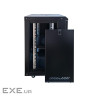 Шафа настінна GEAR 15U 19" 600x600x750 мм, + полка 19", black (GWMSN-15U-600-600)