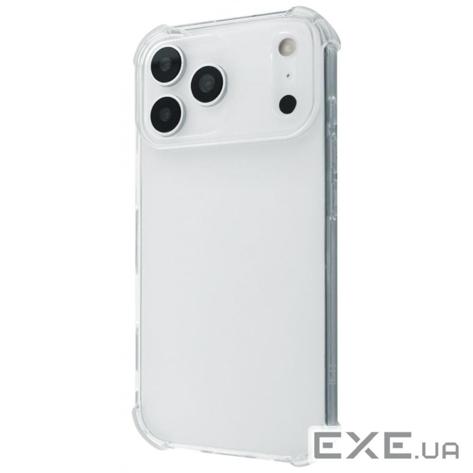 Чехол WXD силікон 0.8 mm HQ iPhone 17 Pro Max transparent (64358 transparent)