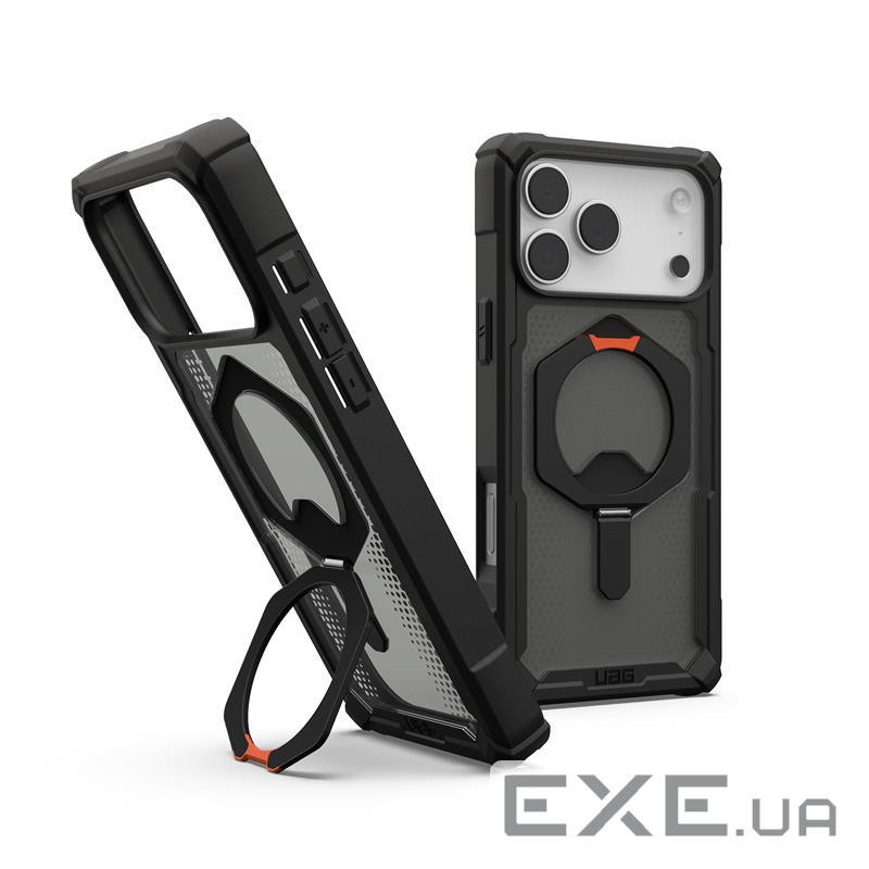 Чохол UAG для iPhone 17 Pro, Plasma XTE MagSafe, Black/Pop Orange (114527114097)