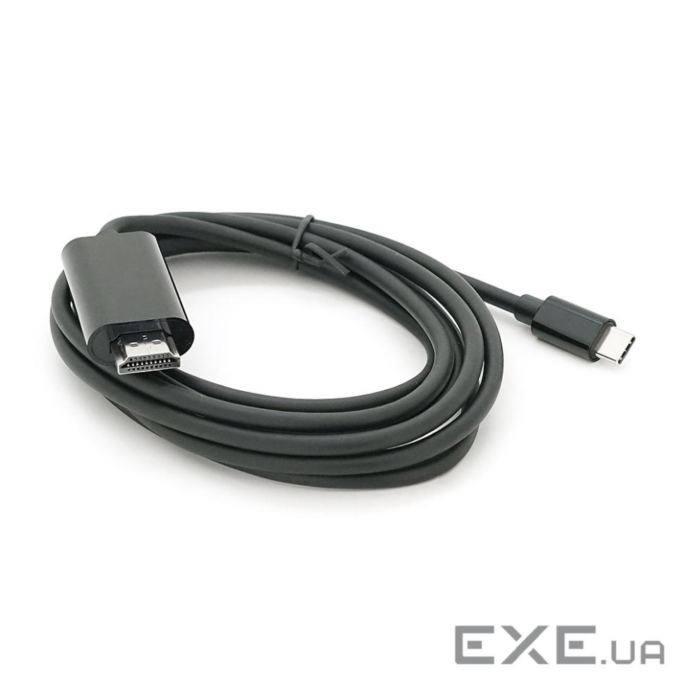 Конвертер MHL Type-C (тато) => HDMI(тато) 1.0м, Black, 4K / 2K, BOX (YT46237)